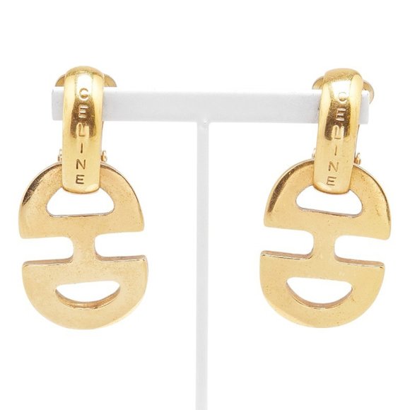 CELINE Gold Earrings - Picture 3 of 6